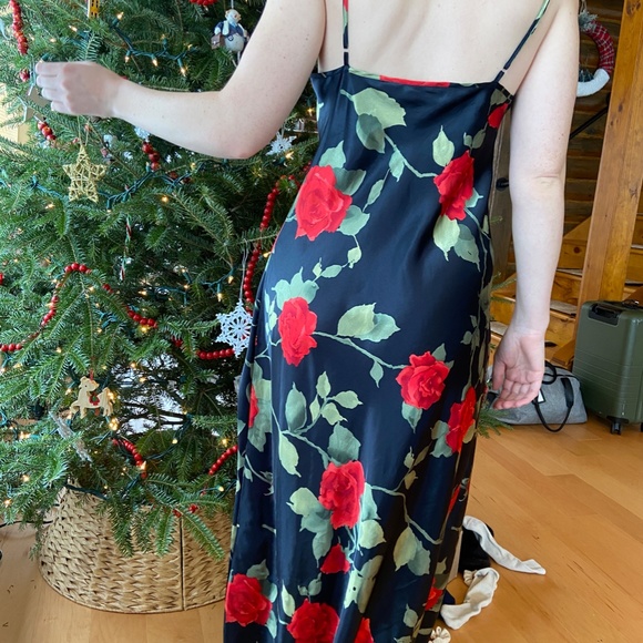 Kim Rogers Intimates Maxi Slip Dress - size Medium - Picture 4 of 7